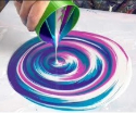 Teen Acrylic Pour!